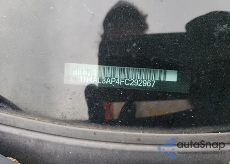 2015 Nissan Altima 2.5 from USA, damaged, VIN 1N4AL3AP4FC292967